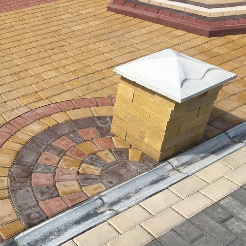 Декоративная тротуарная плитка для дорожек и площадок ПМР